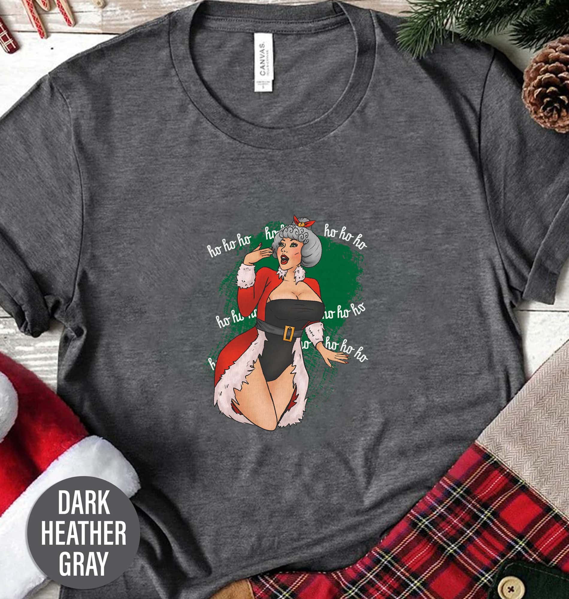 Sexy Ho Ho Ho Holday Christmas T Shirt