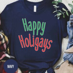 Happy Holigays Lgbt Christmas T Shirt