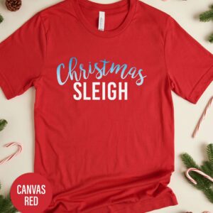 Cute Christmas Sleigh Christmas T Shirt