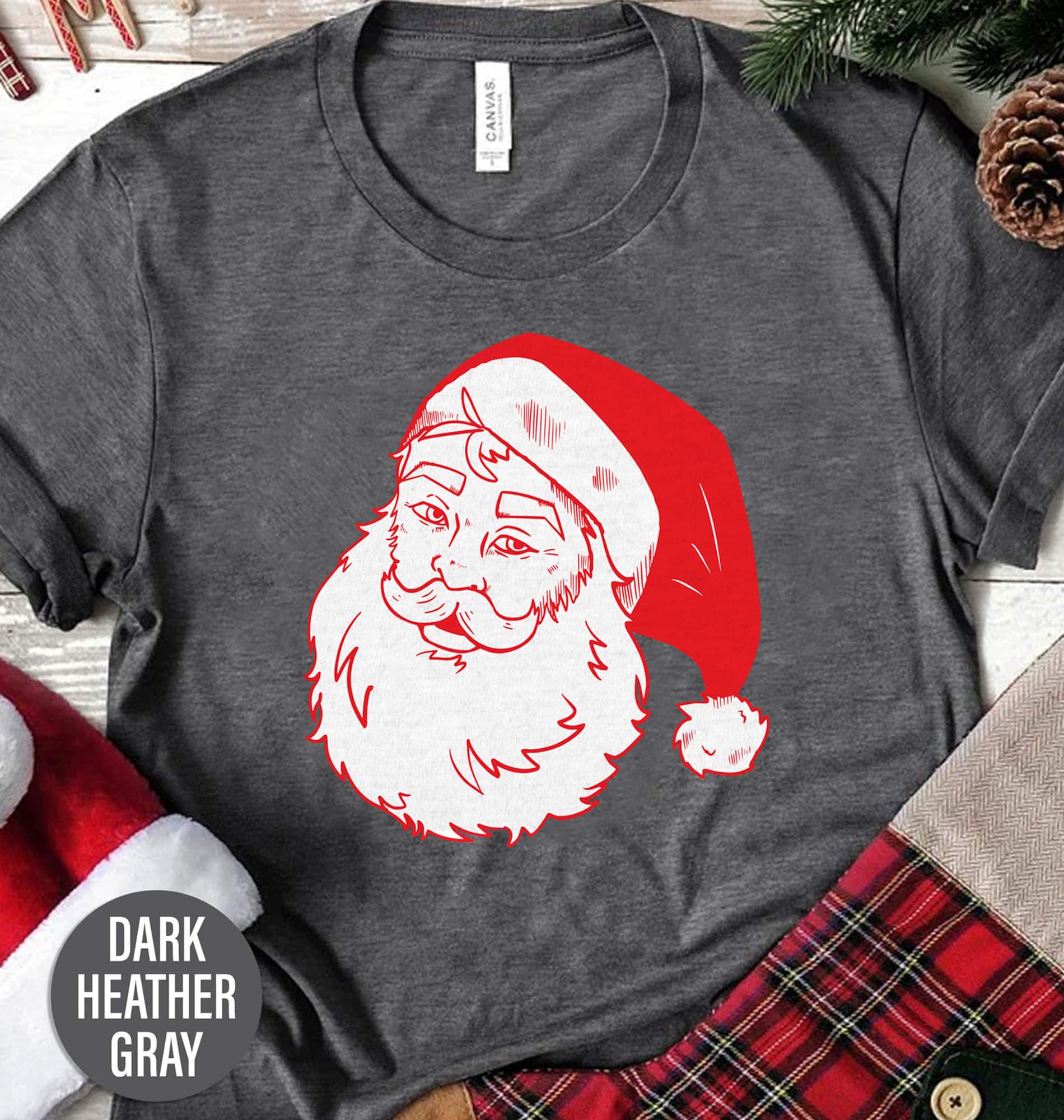Santa Clause Holiday Christmas T Shirt