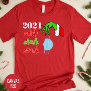 Stink Stank Stunk Grinch Christmas T Shirt