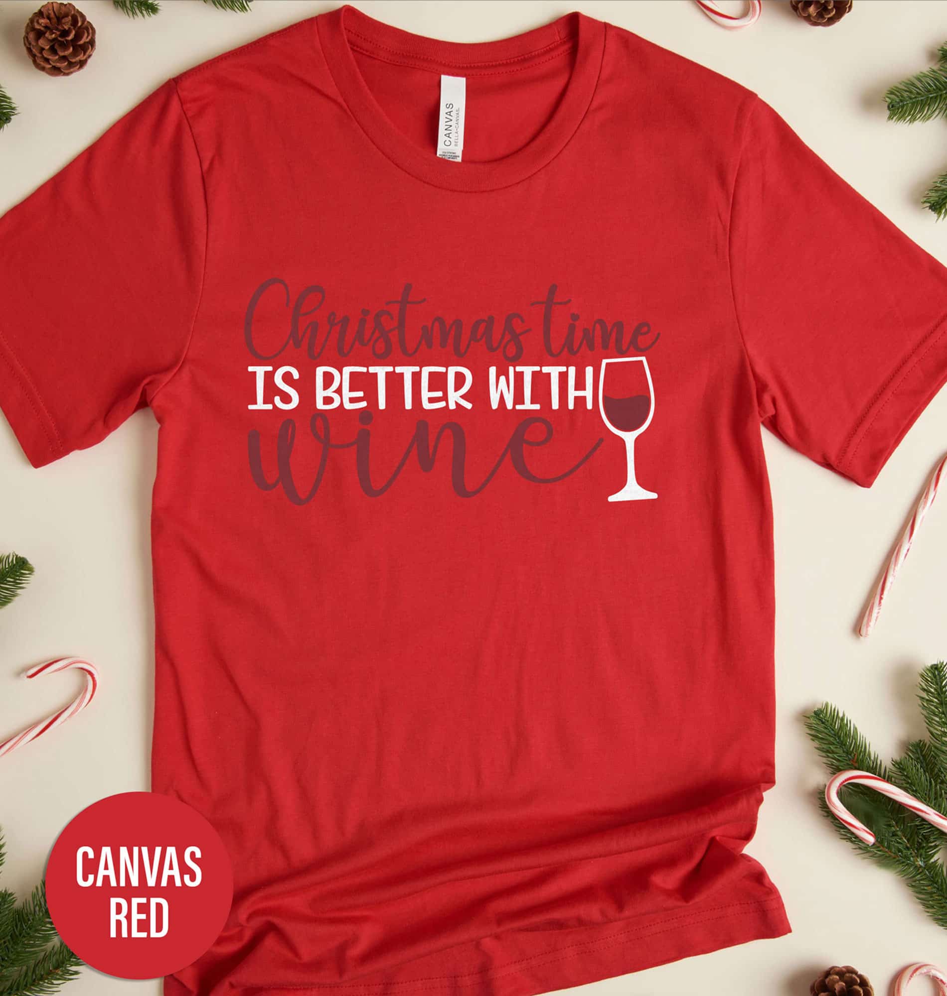 christmas wine shirts