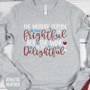 Funny Wine Holiday Christmas T Shirt