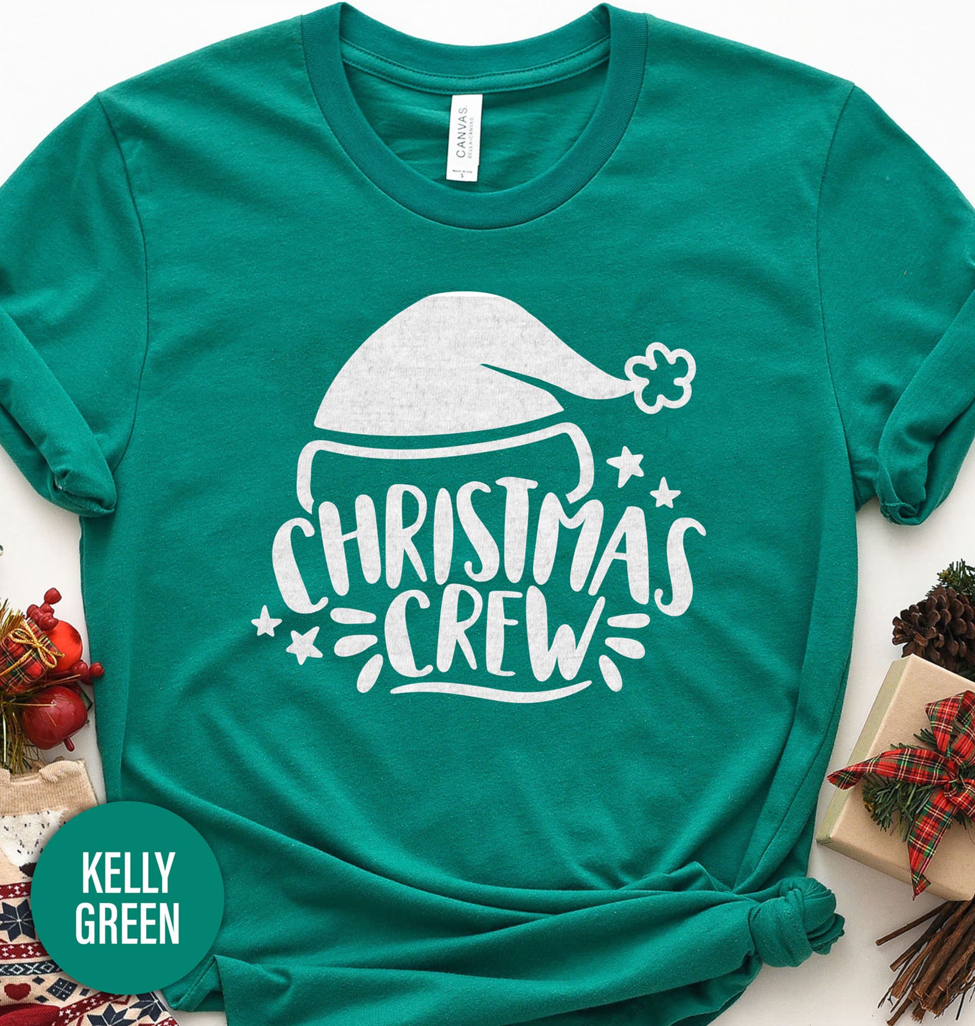 Christmas Crew Holiday Christmas T Shirt
