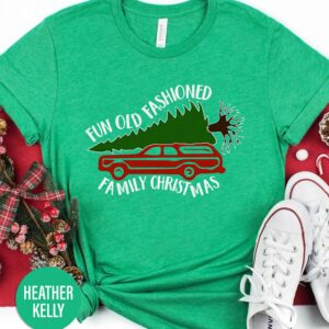 Fun Old Fashioned Family Christmas Christmas T Shirt