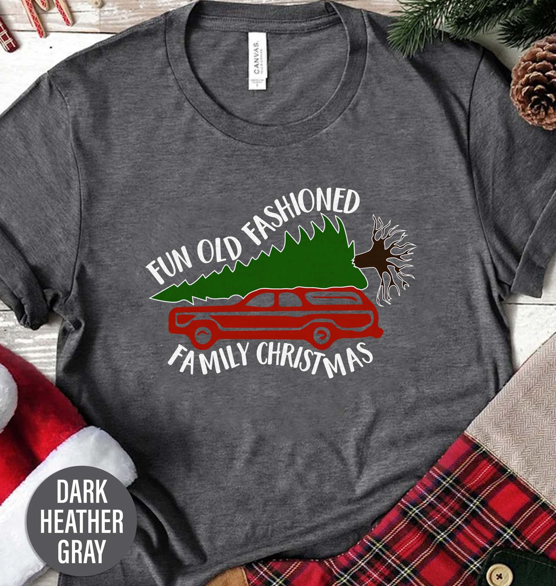 Fun Old Fashioned Family Christmas Christmas T Shirt