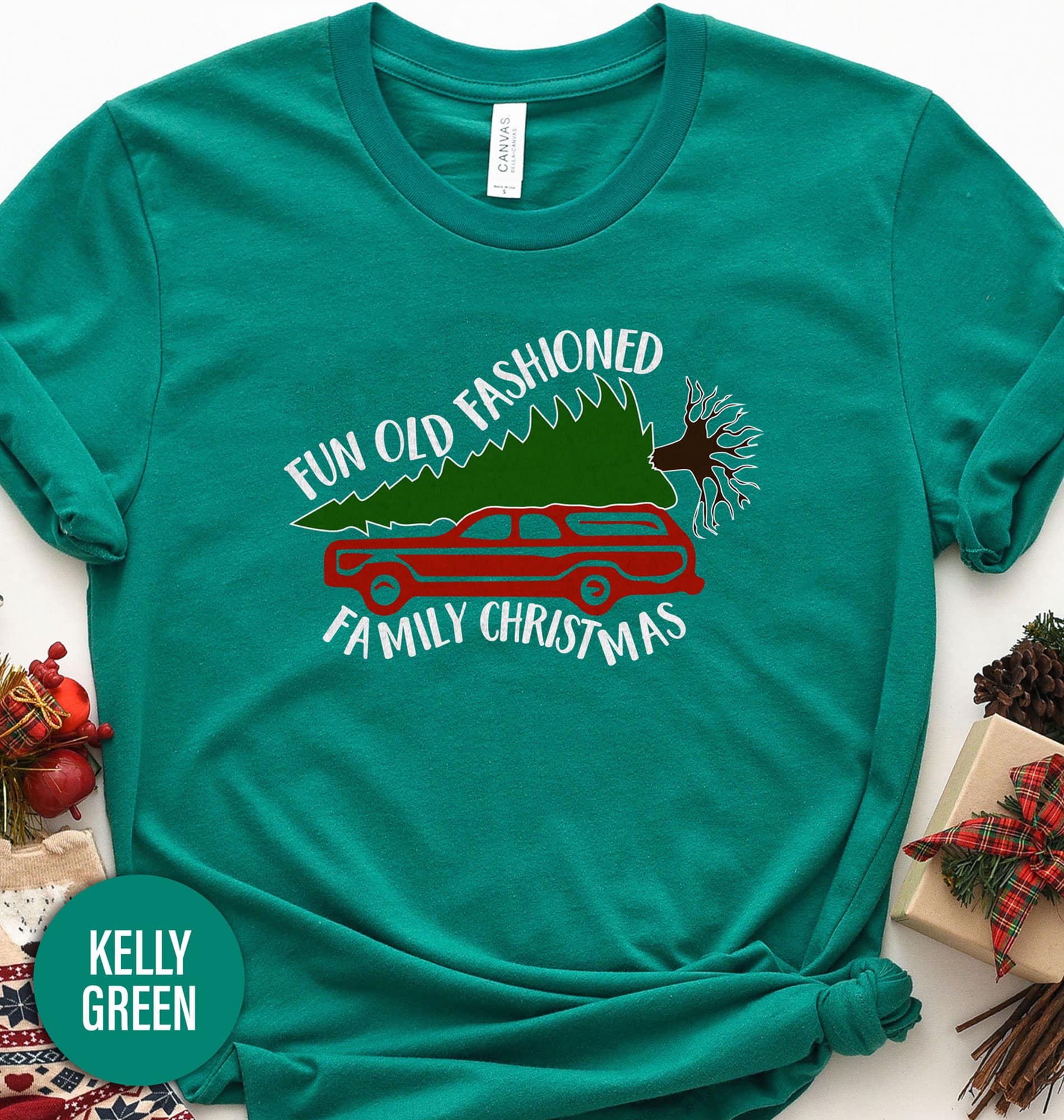 Fun Old Fashioned Family Christmas Christmas T Shirt