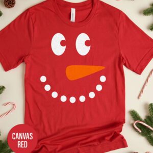 Happy Snowman Christmas T Shirt