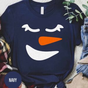 Girl Snowman Christmas T Shirt