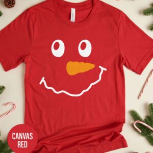 Boy Snowman Christmas T Shirt