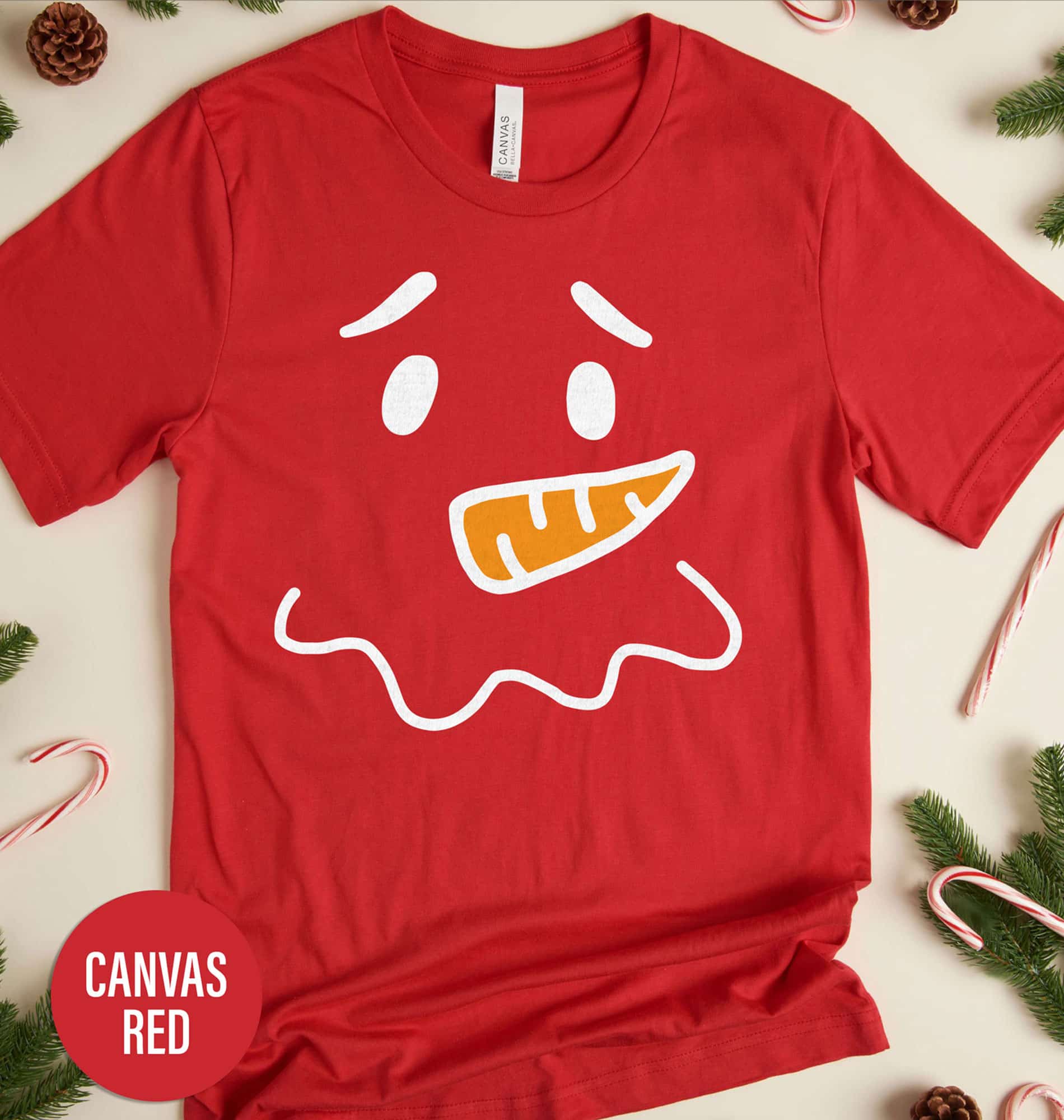 kids snowman shirt