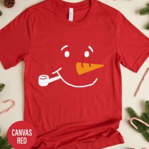 Dad Snowman Christmas T Shirt
