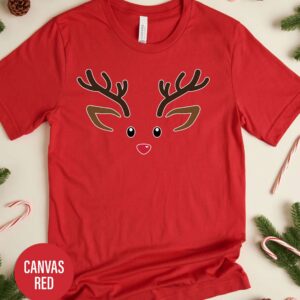 Cute Reindeer Holiday Christmas T Shirt