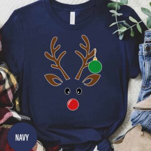 Holiday Reindeer Christmas T Shirt