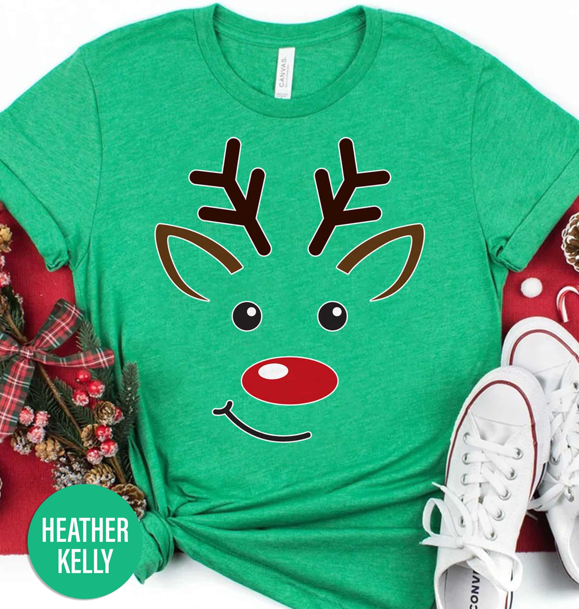 Toddler Reindeer Christmas T Shirt