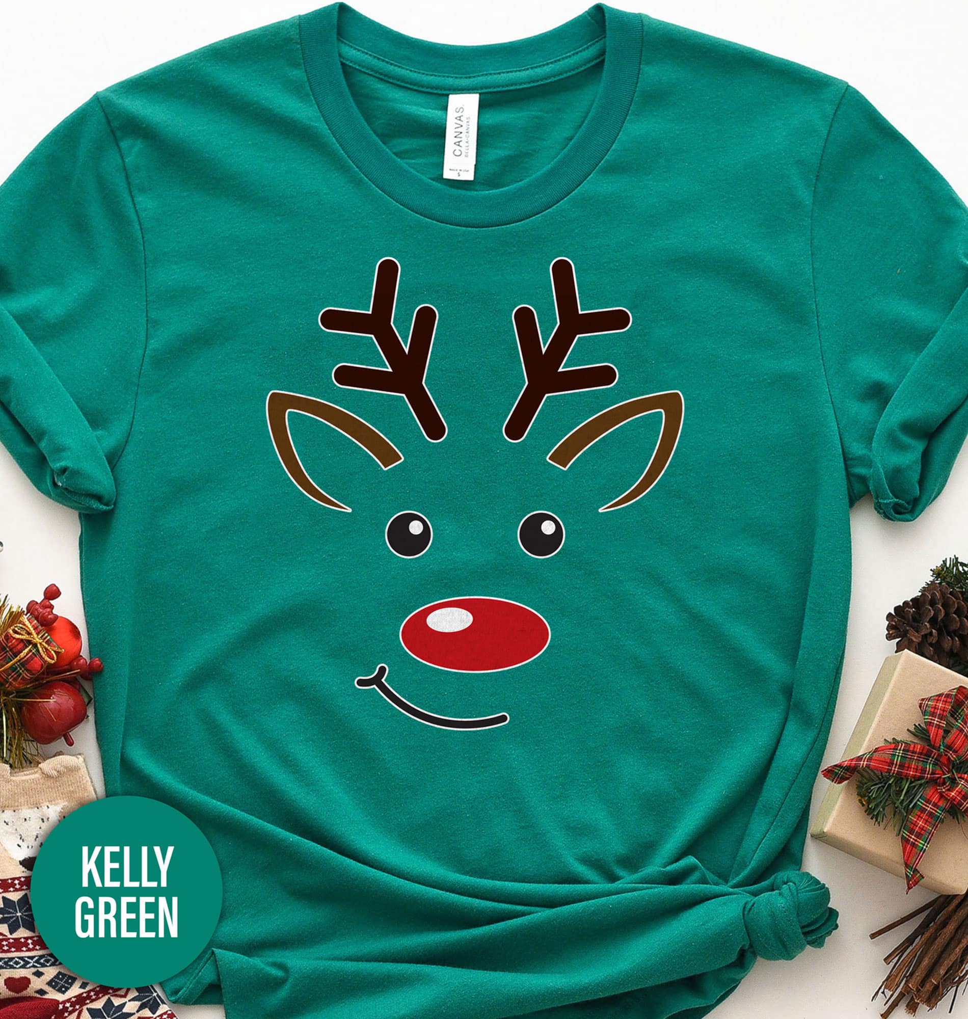 Toddler Reindeer Christmas T Shirt