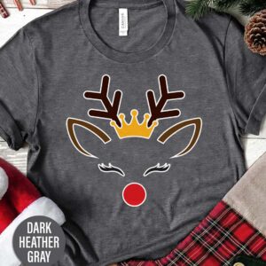 Party Reindeer Christmas T Shirt