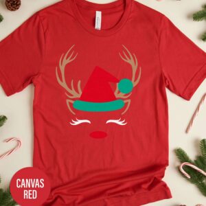Boy Reindeer Christmas T Shirt