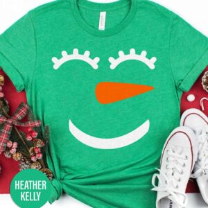 Holiday Snowman Christmas T Shirt