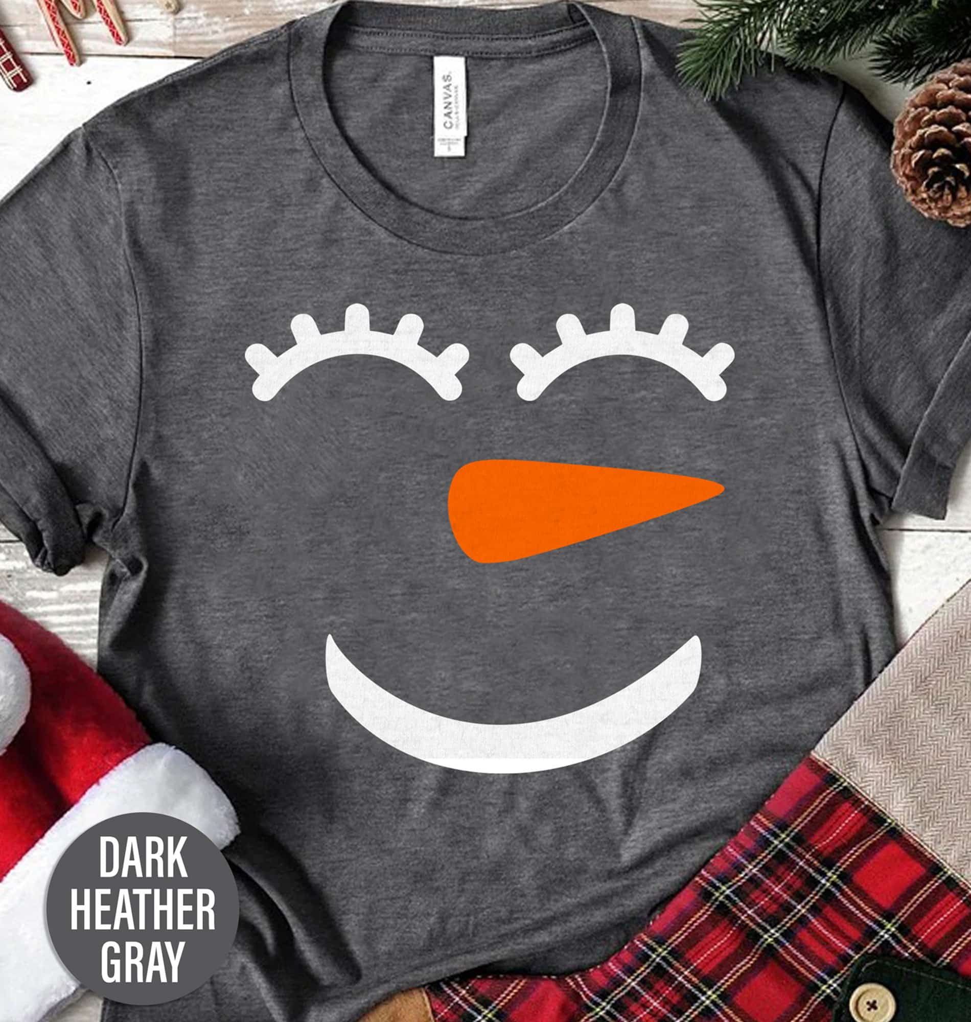 Holiday Snowman Christmas T Shirt