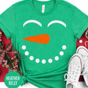 Dad Snowman Christmas T Shirt