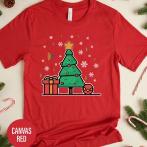 Rainbow Christmas Tree Christmas T Shirt