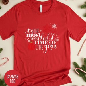 Wonderful Time Of The Year Holiday Christmas T Shirt