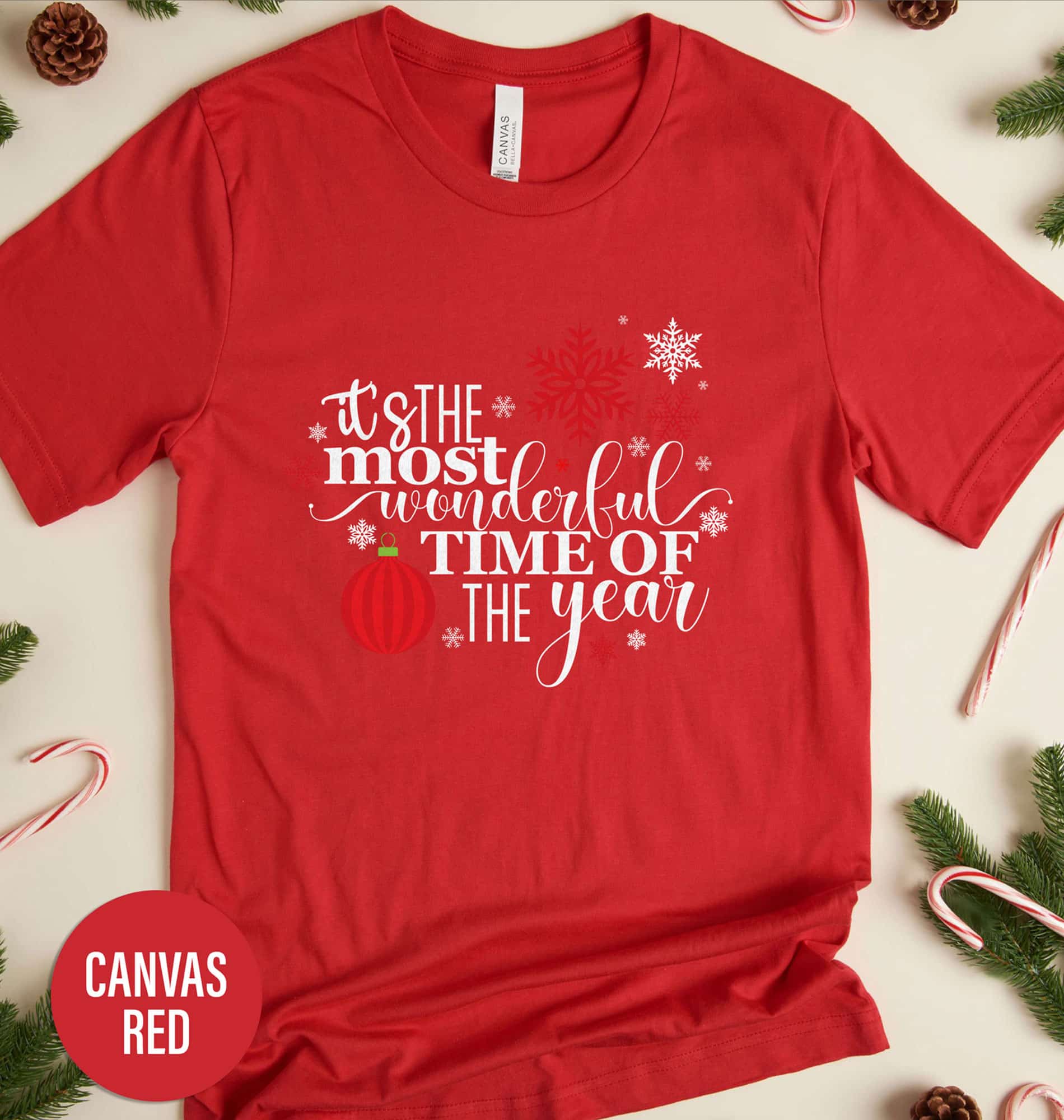 Wonderful Time Of The Year Holiday Christmas T Shirt