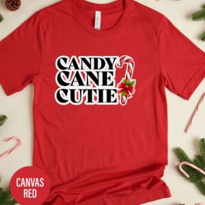 Candy Cane Cutie Christmas T Shirt