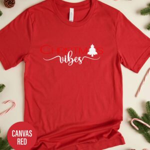 Christmas Vibes Tree Christmas T Shirt