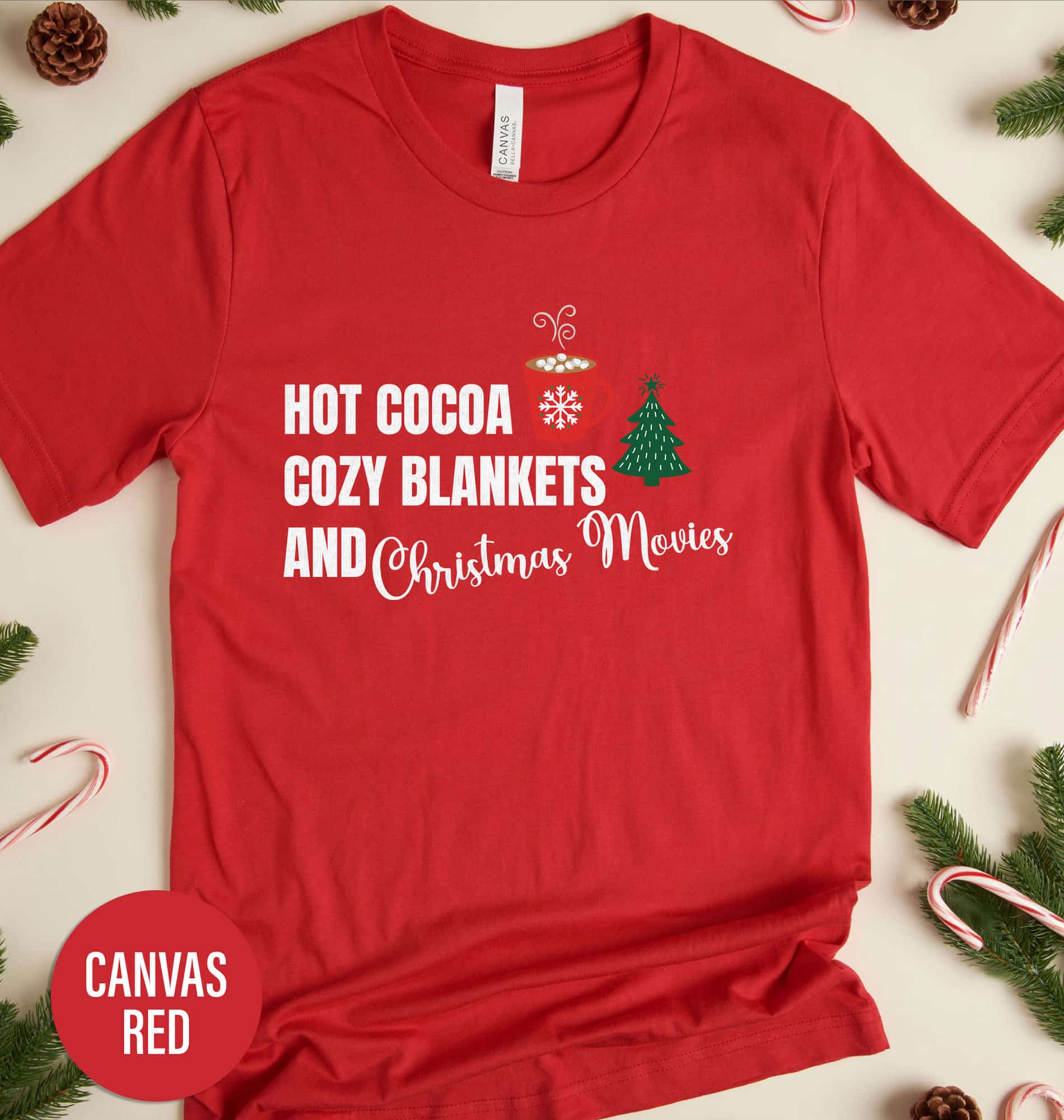 Hot Coco Cozy Christmas T Shirt