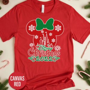Minnie Disney Christmas Tee Christmas T Shirt