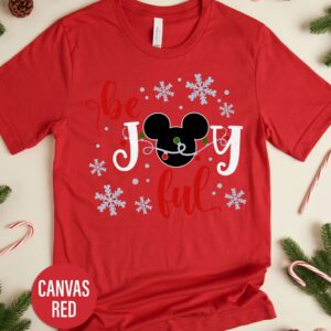 Joyful Disney Christmas T Shirt