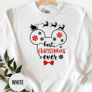 Long Sleeve Disney Christmas T Shirt