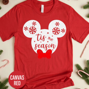 Disney Christmas Tis The Season Christmas T Shirt