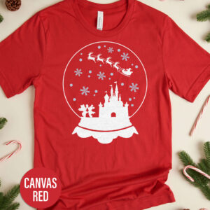 Disney Christmas Snowglobe Christmas T Shirt