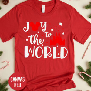 Joy To The World Disney Christmas Clothes Christmas T Shirt