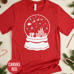 Christmas Disney Snow Globe Christmas T Shirt
