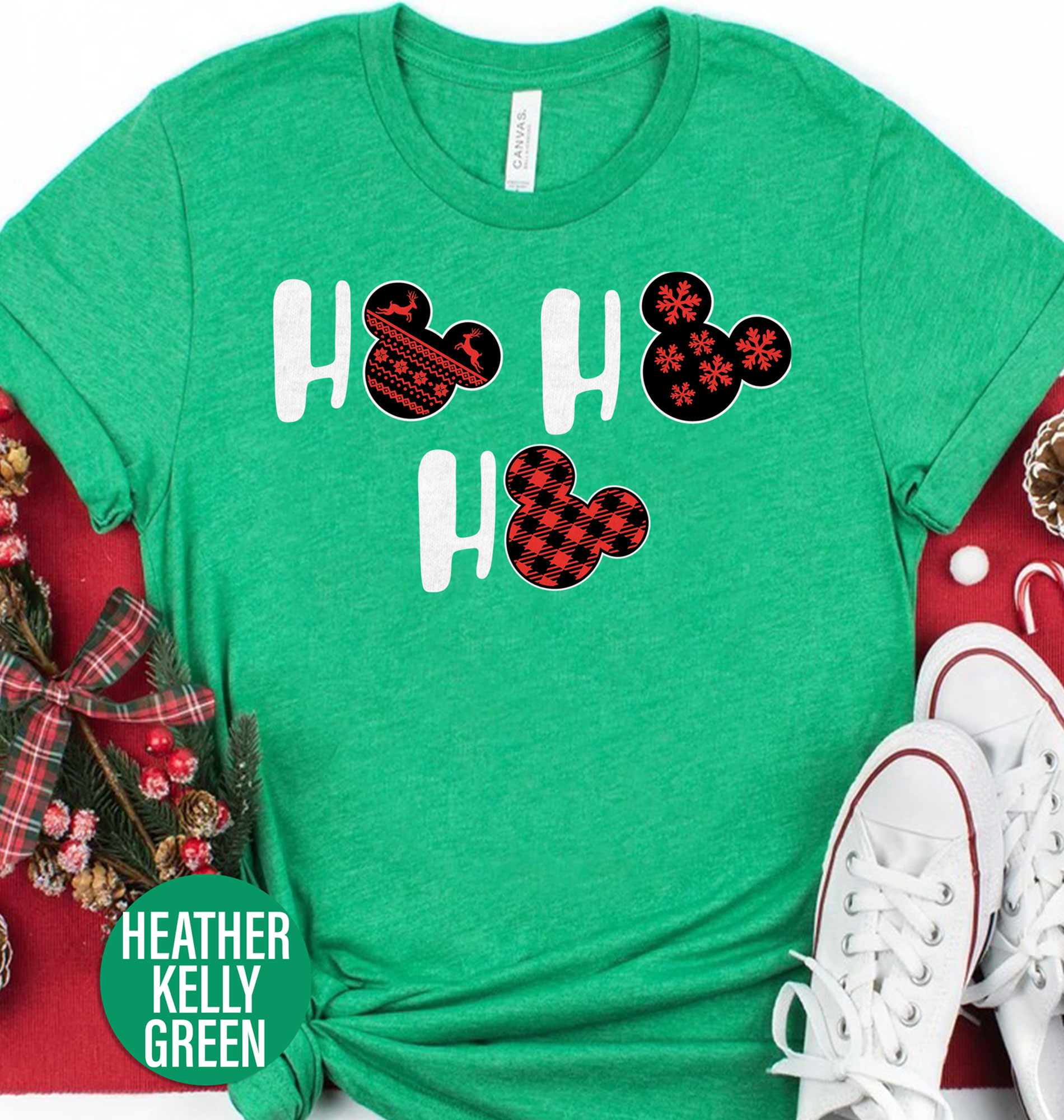 Womens Disney Christmas T Shirt
