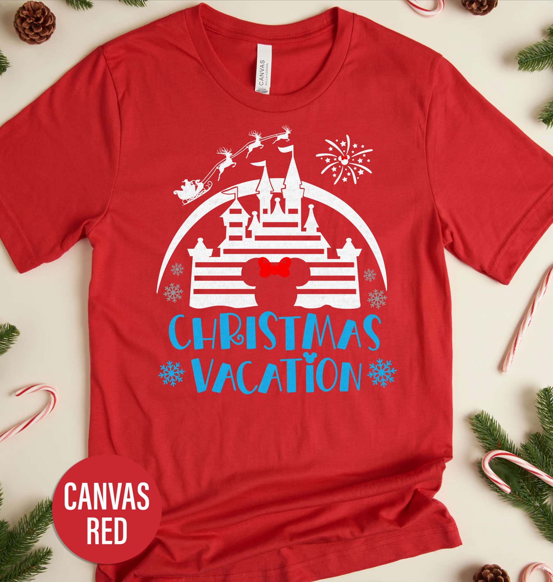 Etsy Disney Christmas T Shirt