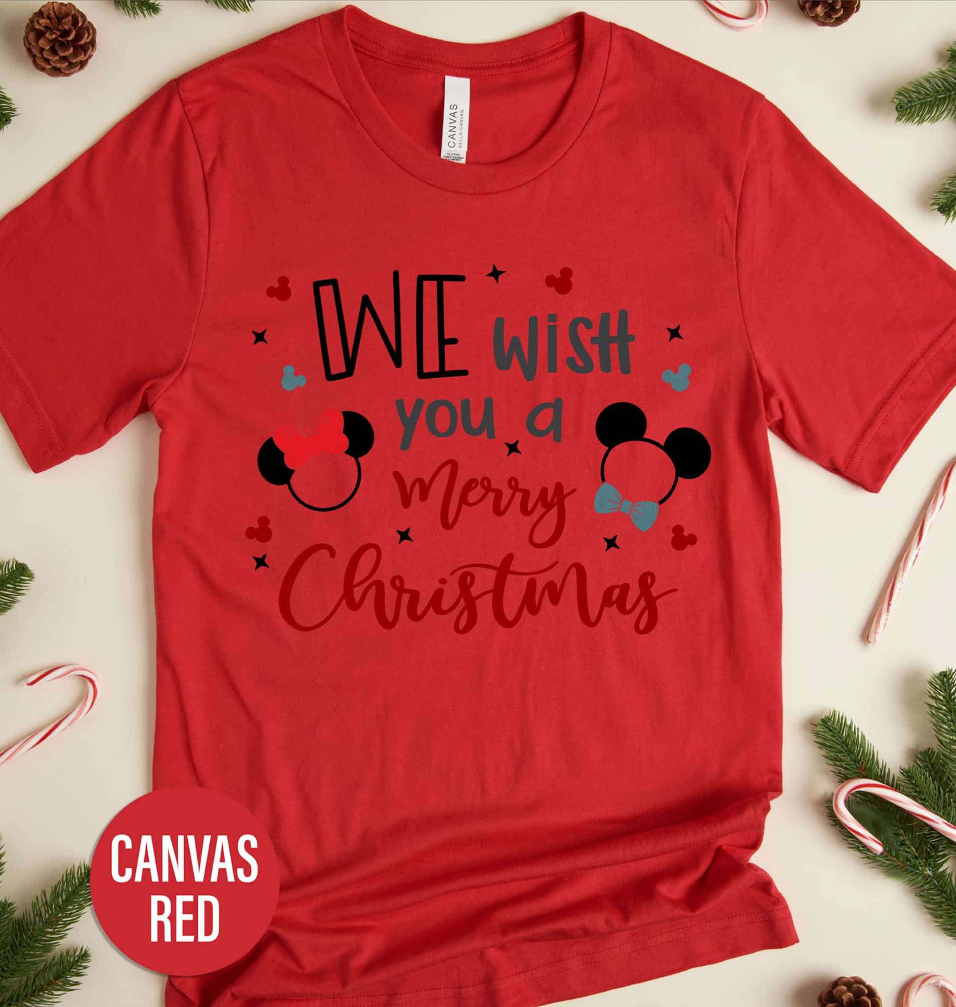 Disney Christmas TShirt Unique Holiday Designs Perfect Gift