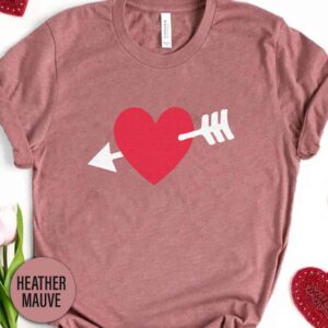 Love Heart Valentines Day T Shirt