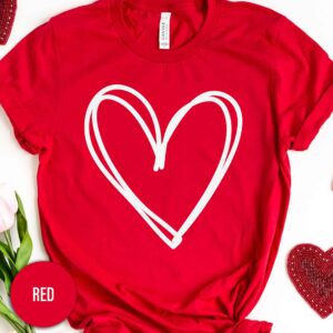 Valentines Heart Valentines Day T Shirt