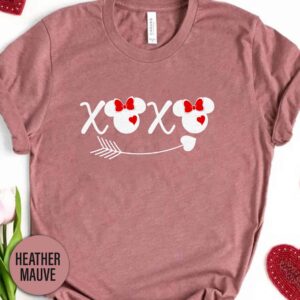 Xoxo Minnie Valentine Valentines Day T Shirt