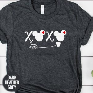 Xoxo Mickey Valentine Valentines Day T Shirt