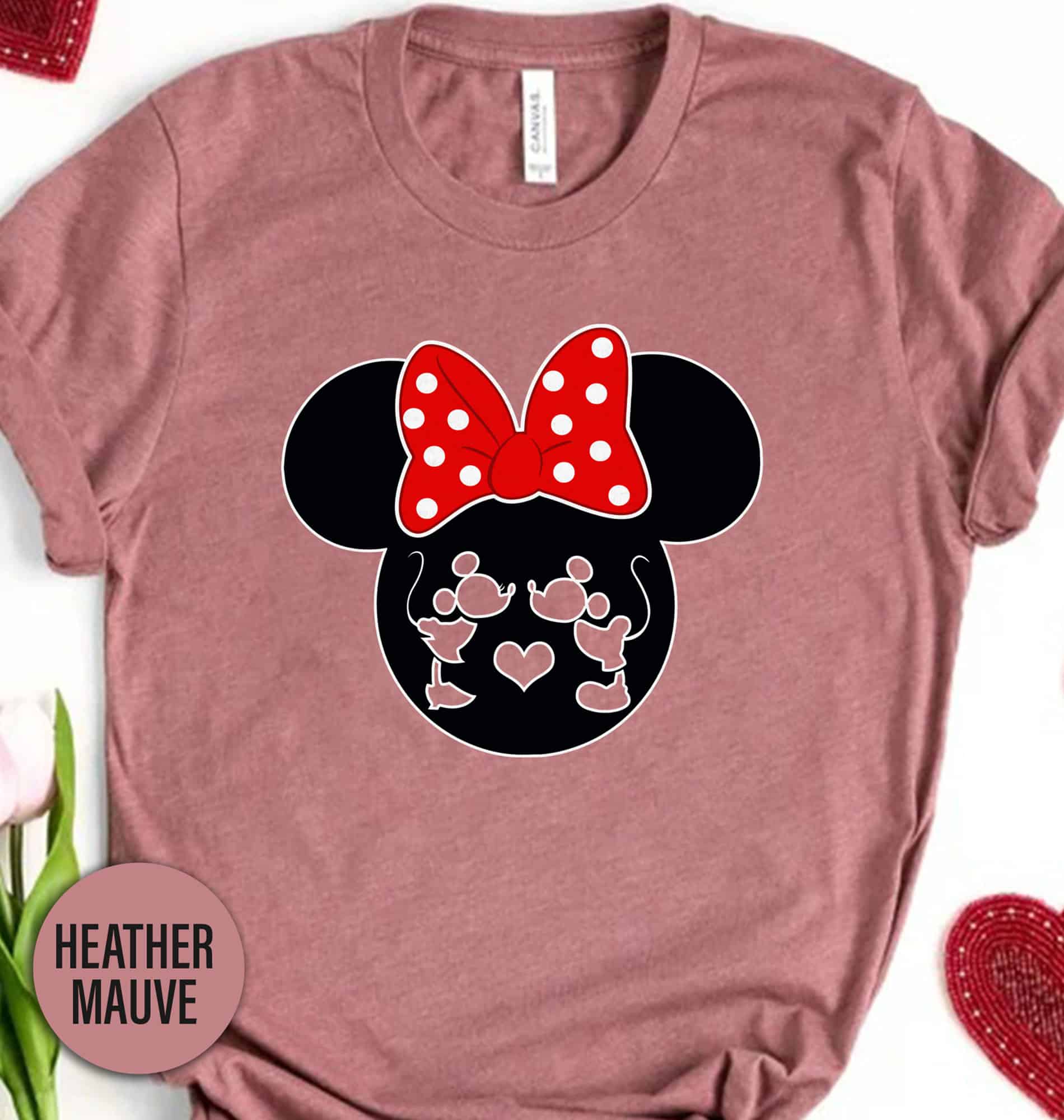 Minnie Love Valentines Day T Shirt