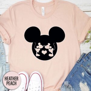 Mickey Love Valentines Day T Shirt
