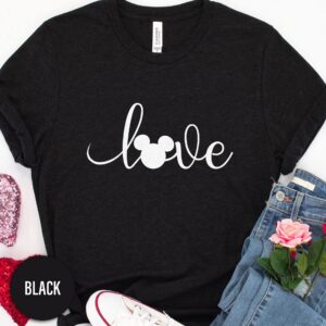 Love Mickey Valentines Day T Shirt