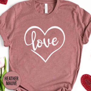 Love Valentine Heart Valentines Day T Shirt