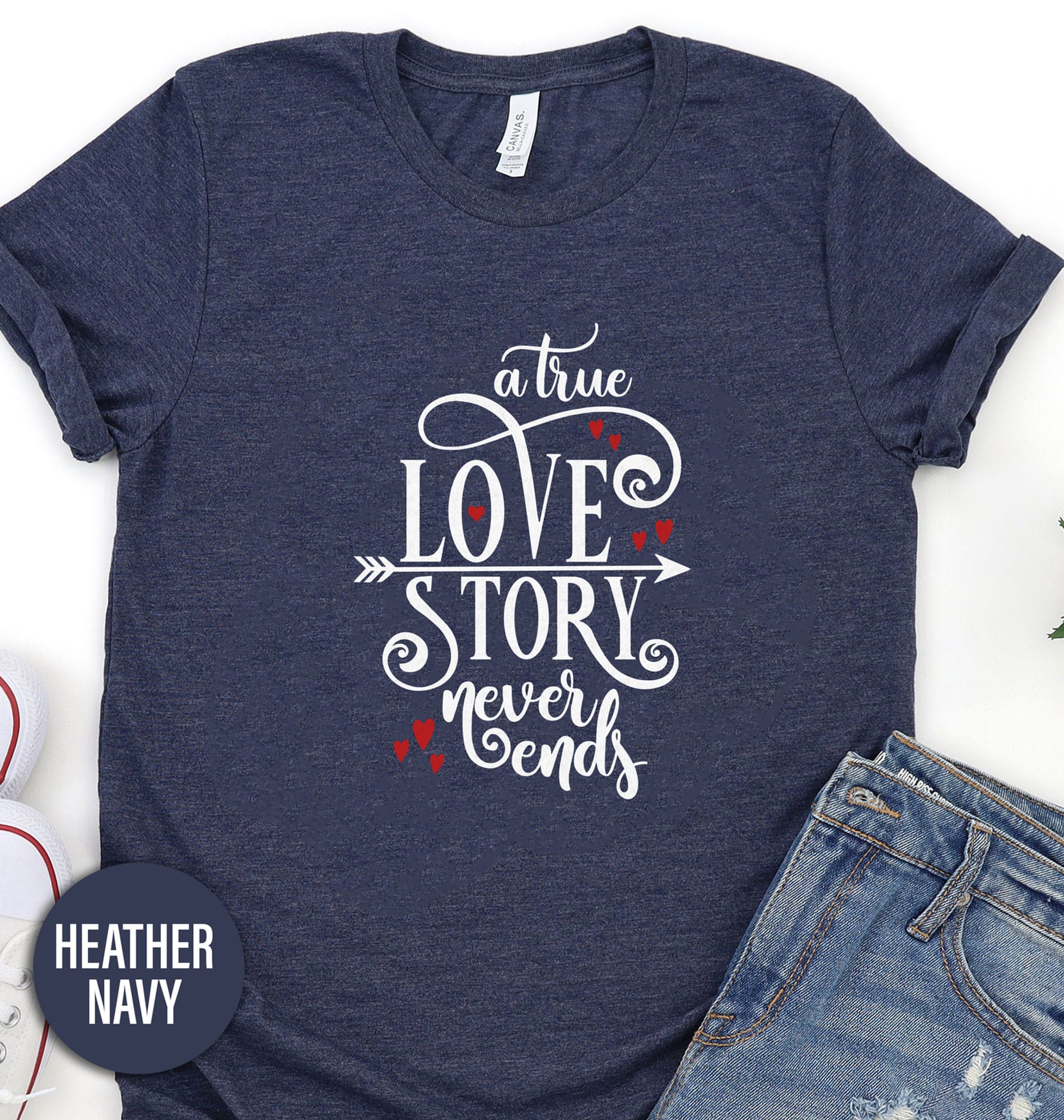 Celebrate your love with this A True Love Story Never Ends